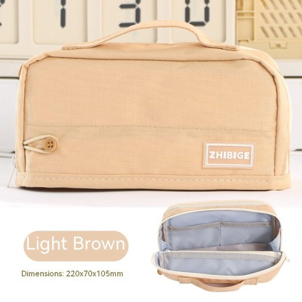 Double-sided Large Capacity Student Pencil Bag - Image 2