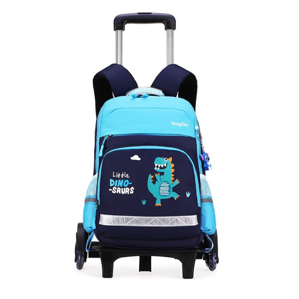 Korean Detachable Trolley  Bag For Elementary School Students - Image 2