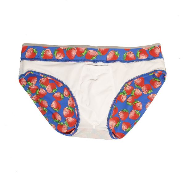 Mens Sexy And Playful Cute Strawberry Briefs - Image 6