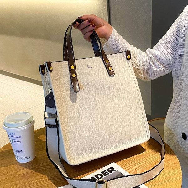 Women's Large-capacity Leather Business Handbag - Image 2