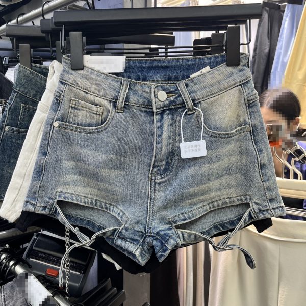 Trousers Design Sexy Denim Hot Pants - Image 2