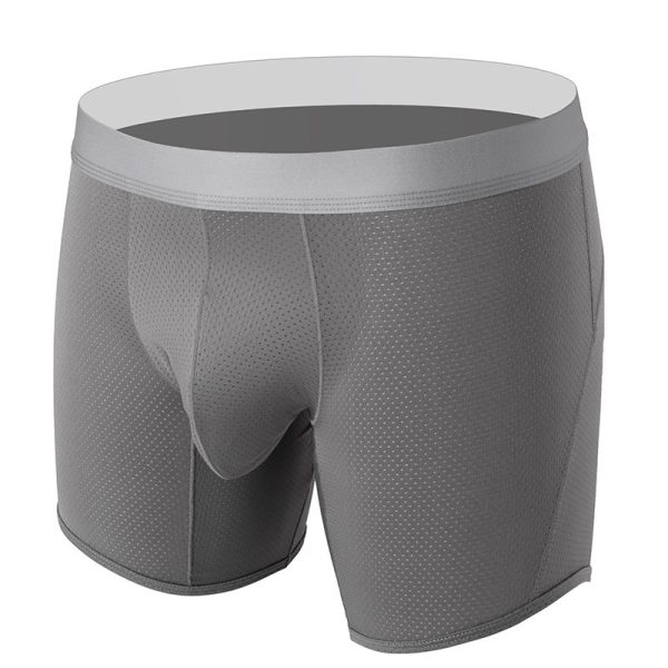 Breathable Mesh Underwear Men's Mid-waist Panties - Image 3