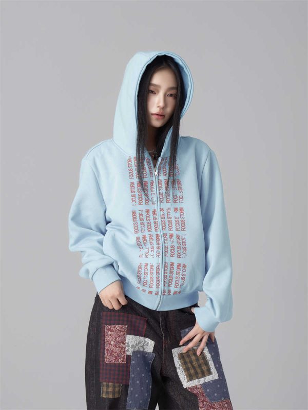 ONLPP Spring New American Street Hoodie Coat - Image 4