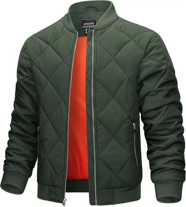 Men's Lightweight Cotton Clothes Casual Rhombus - Image 6