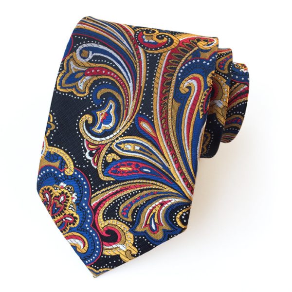 Men's Casual Formal Wear Polyester Jacquard Tie - Image 2