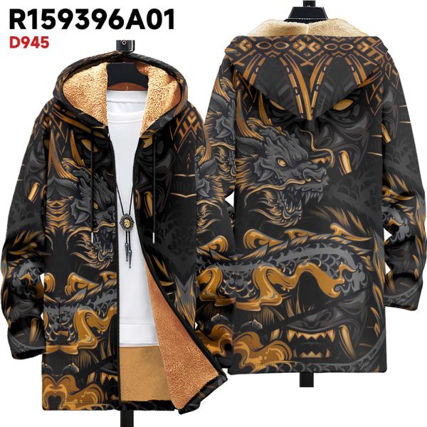Hooded Cardigan Thick Winter Clothes - Image 9