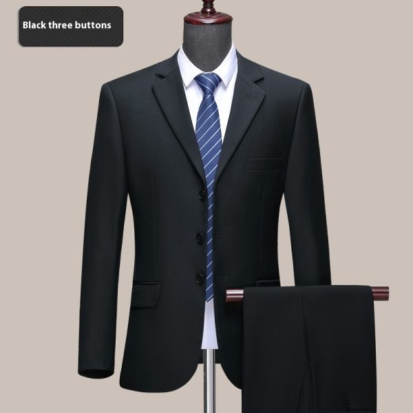 Men's Business Formal Groom Dress Wedding - Image 7