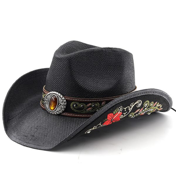 Cowboy Hat Tibet Tourism Photo Beach Sun-proof - Image 7
