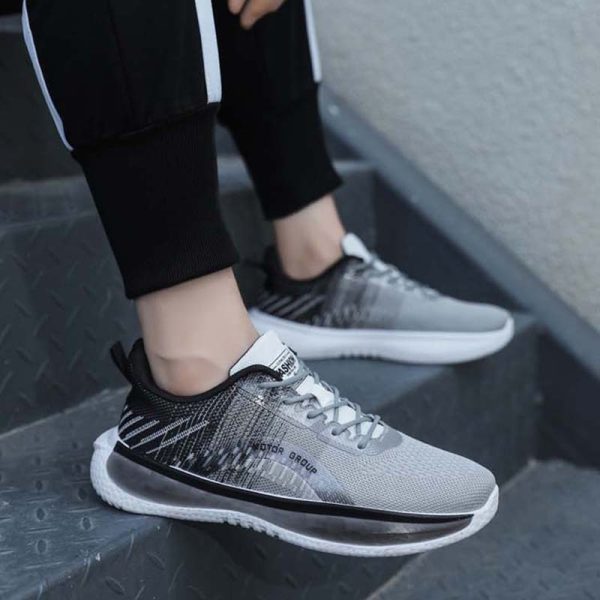 Men Sneakers Non-slip Sports Shoes Outdoor Training Running Shoes - Image 4