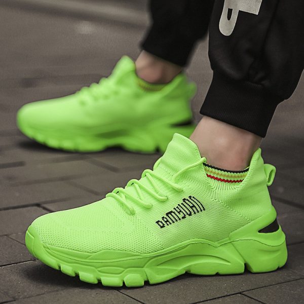 Korean Personality Fashion Trend Lightweight Breathable Running Shoes - Image 3