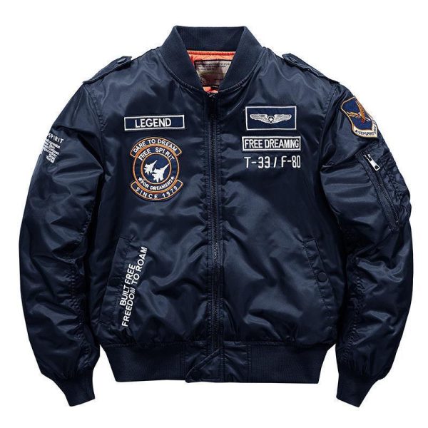 Youth Jacket Plus Size Stand-up Collar Thick Warranty - Image 3