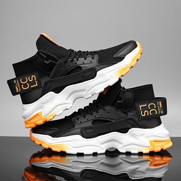 Fashion Casual Shoes Mesh Sneakers Casual Daddy Shoes - Image 3