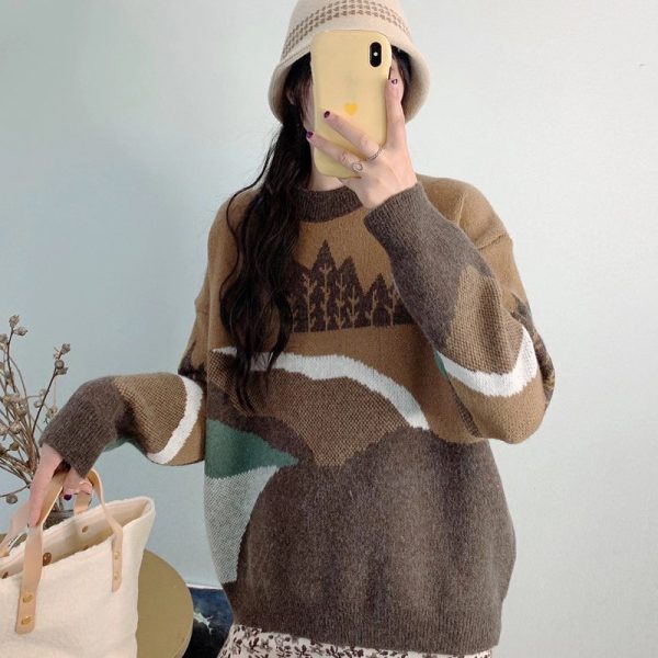 Casual Loose Youthful-looking Sweater For Women