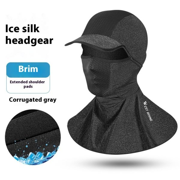 West Rider Summer Cycling Mask Strip Brim Headgear - Image 6