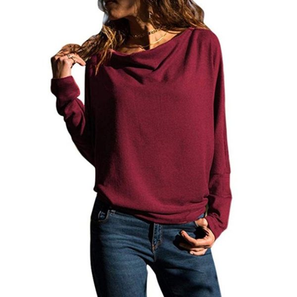 New Solid Color Loose Top T-shirt - Image 10