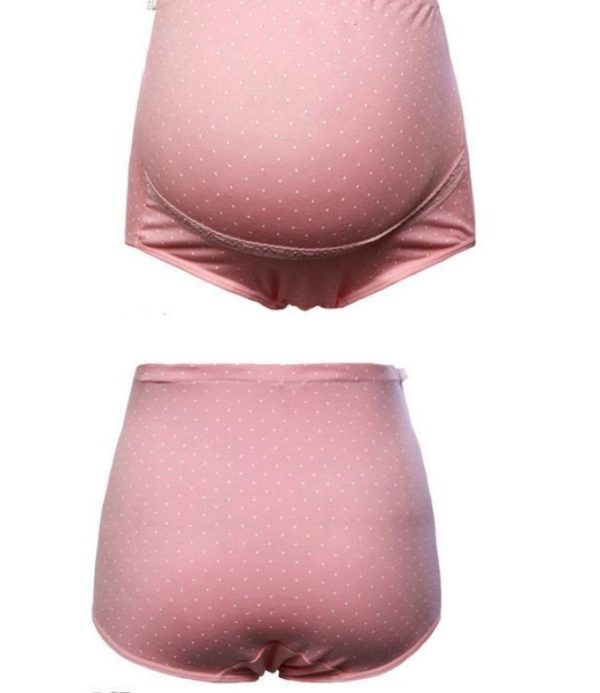 Pregnant women's underwear, stomach lift pants, maternity clothes, cotton, pregnant women's underwear, adjustable high waist pants - Image 3