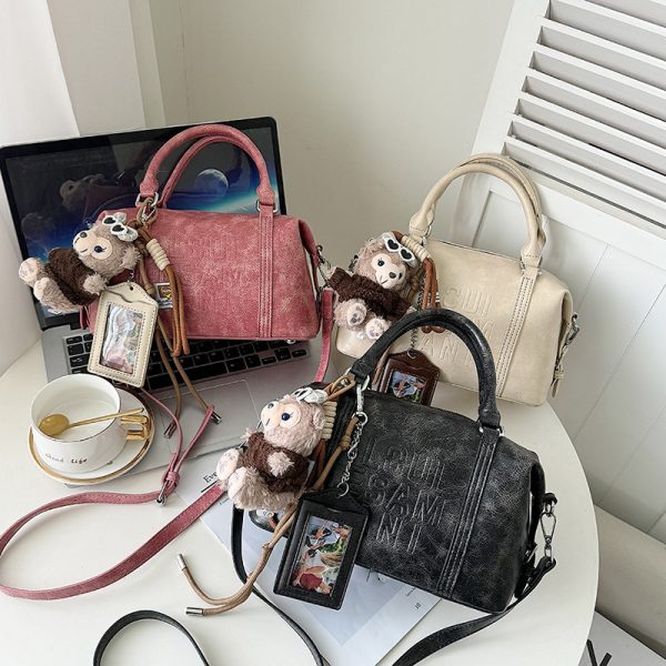 Fashion Vintage Handbag Women's Crossbody Shoulder Pillow Bag - Image 4