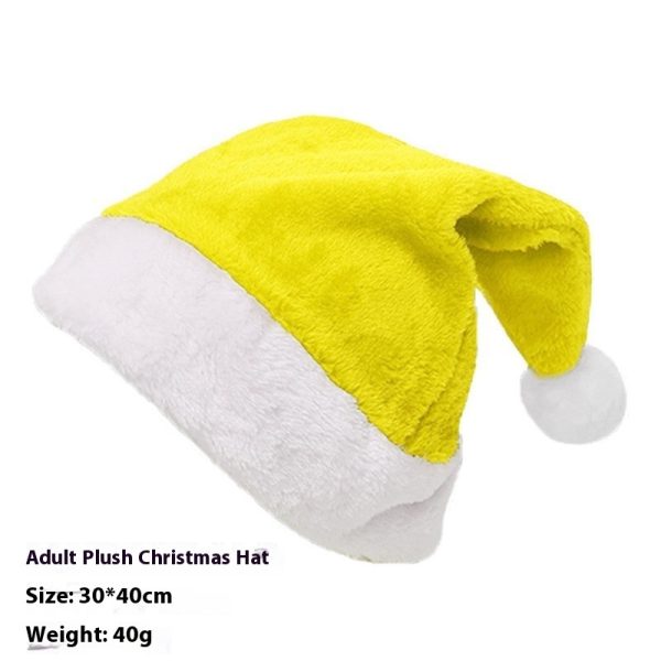 Christmas Decoration Supplies Dress Up Plush Bonnet - Image 8