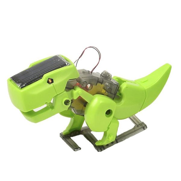 High Tech DIY 4in1 Transforming Solar Powered DinoRobot - Image 4