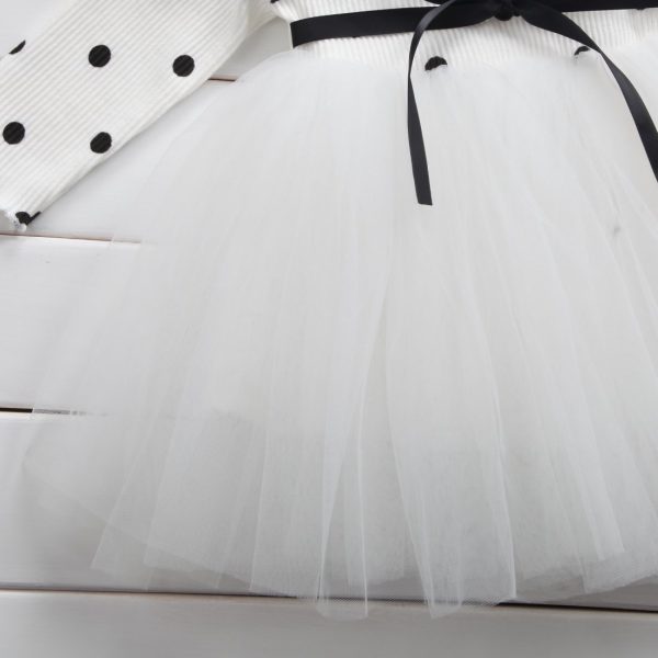 Baby Girls Spring Winter Long Sleeve Tutu Lace Dresses Infantil Newborn 1st Birthday Party Clothes Christening Gown Casual Wear - Image 8
