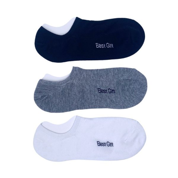 12 Pairs Of Thin Black Invisible Socks - Image 6