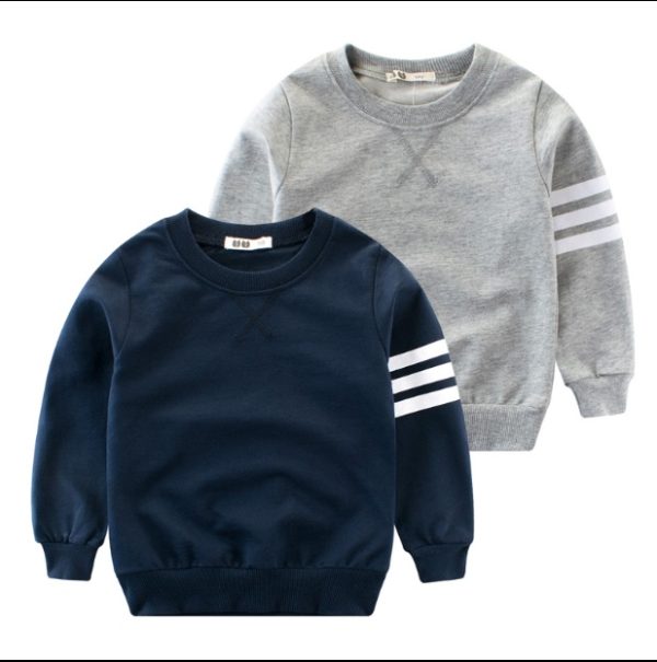 Boy's long sleeve round neck pullover - Image 5