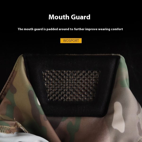 WoSporT Knight Camouflage Headgear - Image 3