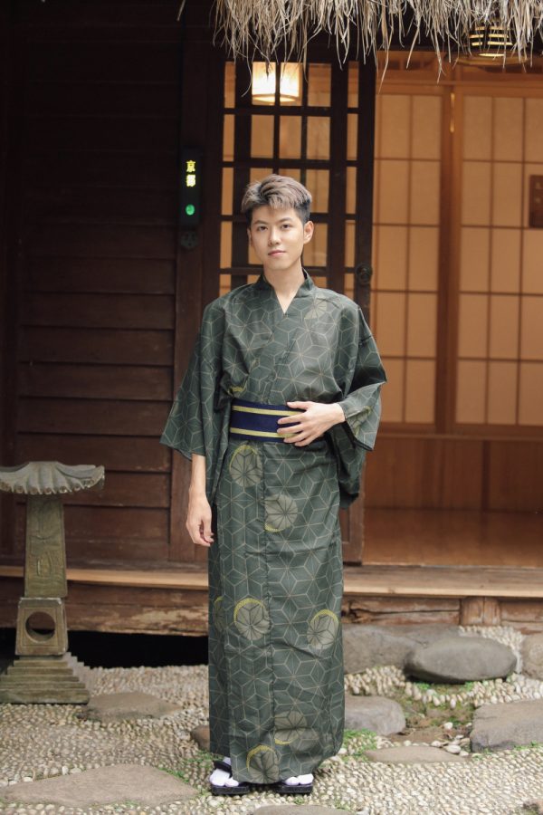 Japanese Kimono Male Traditional Samurai Gentleman - Image 9