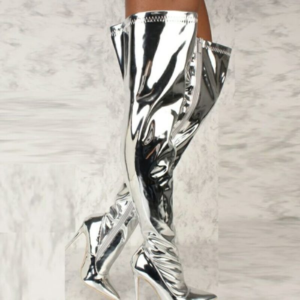 Fashion Personality Pointed Face Bright - Image 2