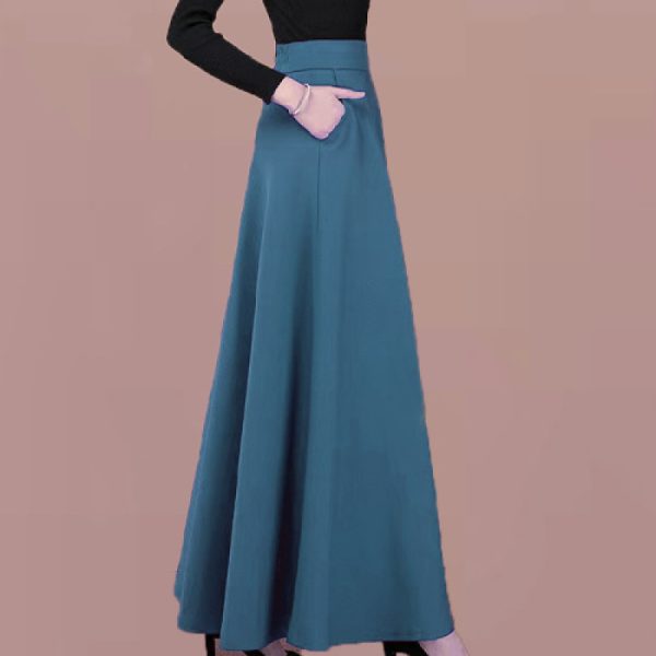 High-grade Fashionable Long Ankle Skirt