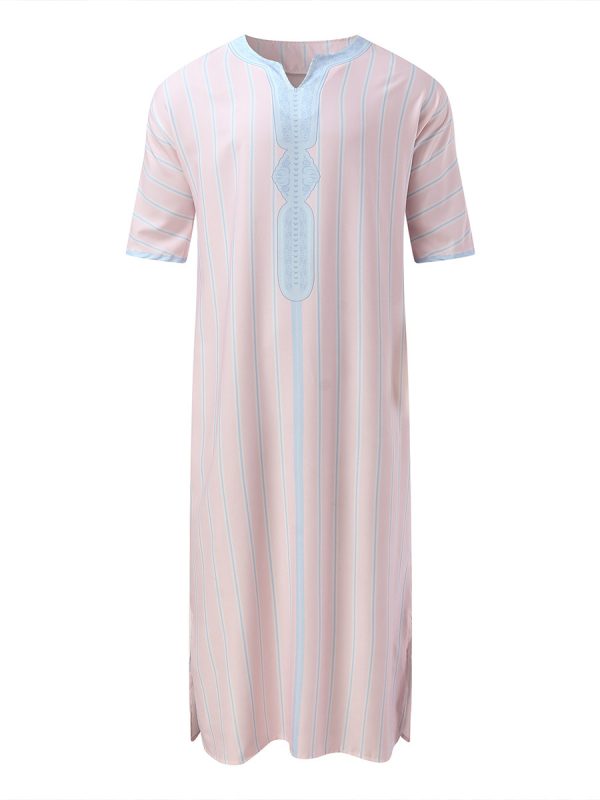 Short Sleeve Rompers Arab Ethnic Style Men - Image 10