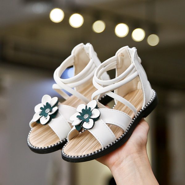 Kids children shoes baby girl beach summer girl sandals - Image 2
