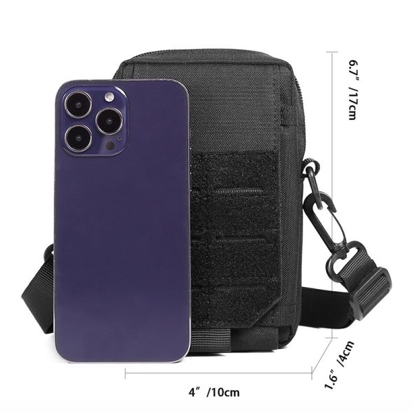 Men's Korean-style Waterproof Oxford Cloth Tactical Satchel - Image 2