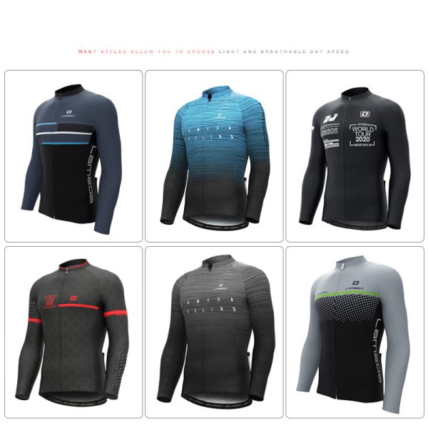 Men's Fashion And Comfort  Long Sleeve Cycling Jersey - Image 3