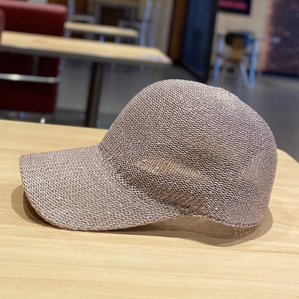Korean Style Casual Hollow Baseball Hat - Image 9