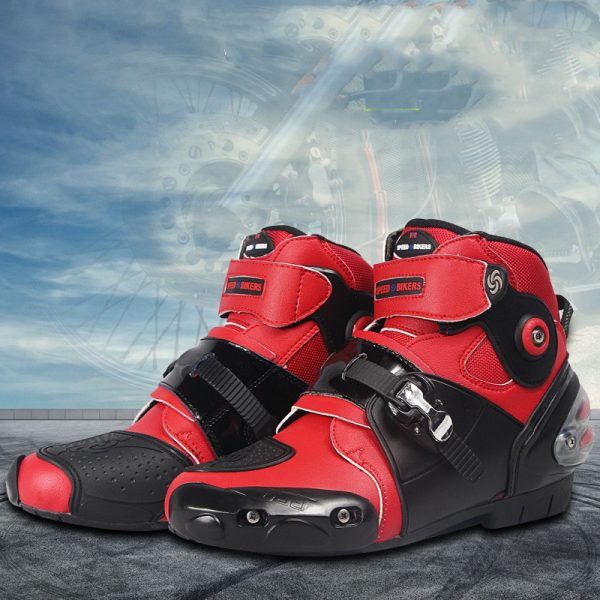 Road motorcycle riding shoes ankle boots - Image 4