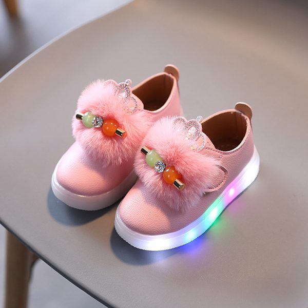 Flashing Shoes Kids Board Shoes Soft Sole - Image 4