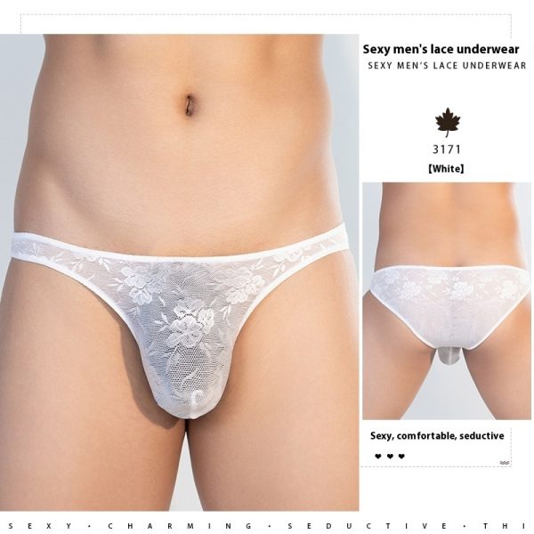 New Fashion Lightweight Breathable Sexy Men's Briefs - Image 6