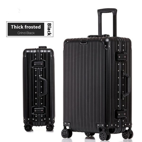 Aluminum Magnesium Luggage Password Trolley Case - Image 10