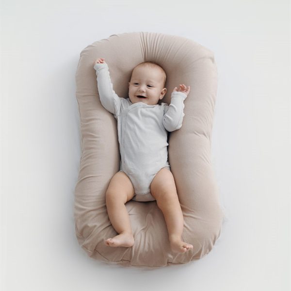 Baby Nest Bed Crib Newborn Baby Nest Cot Cribs Infant Portable Cotton Crib Travel Cradle Cushion - Image 3
