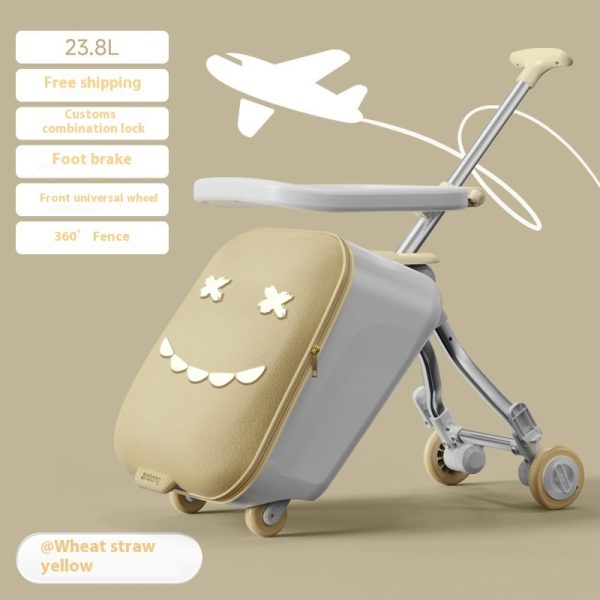 Luggage Children's Riding And Boarding Machine Trolley Case - Image 5