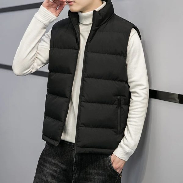 Autumn And Winter Leisure Warm Sleeveless Jacket - Image 6