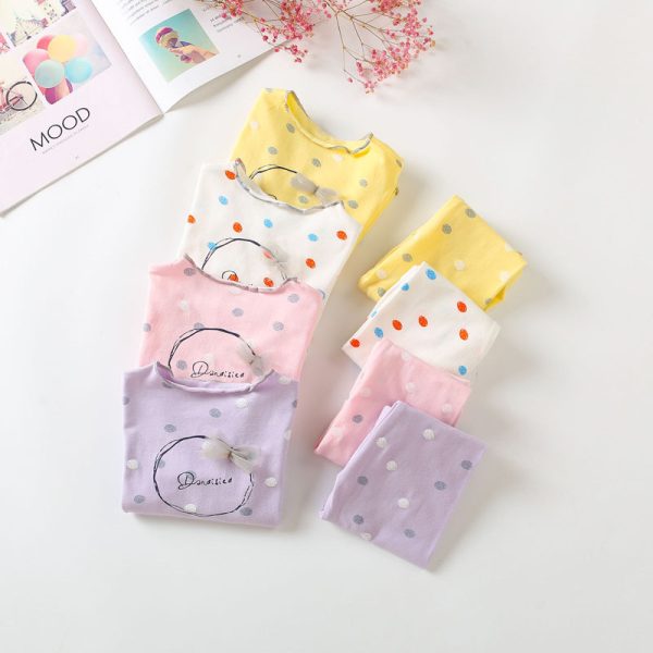 Children's Autumn Clothes Long Pants Suit Pure Cotton - Image 4