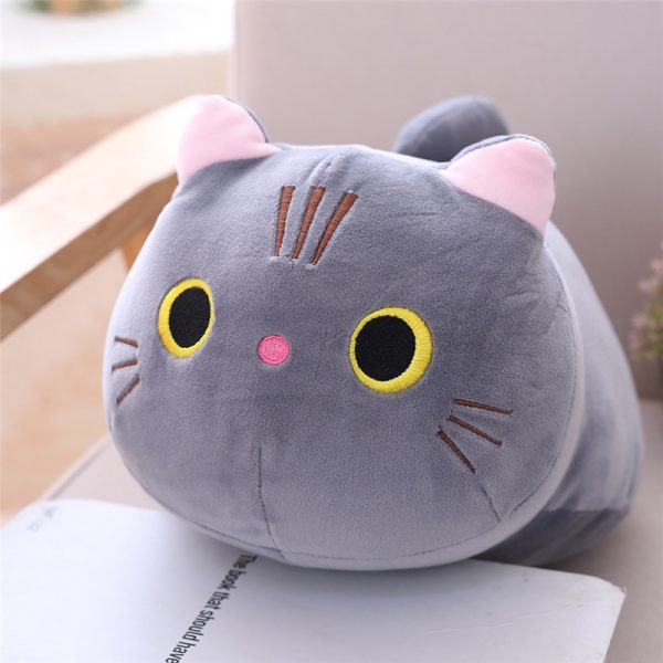 Large Size Cartoon Cat Plush Toys Stuffed Cloth Doll Long Animal Pillow Cushion - Image 7