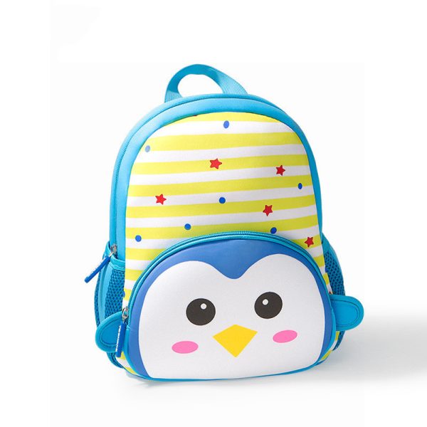 Children's School Bag Kindergarten School Bag Neoprene Cartoon Backpack - Image 3