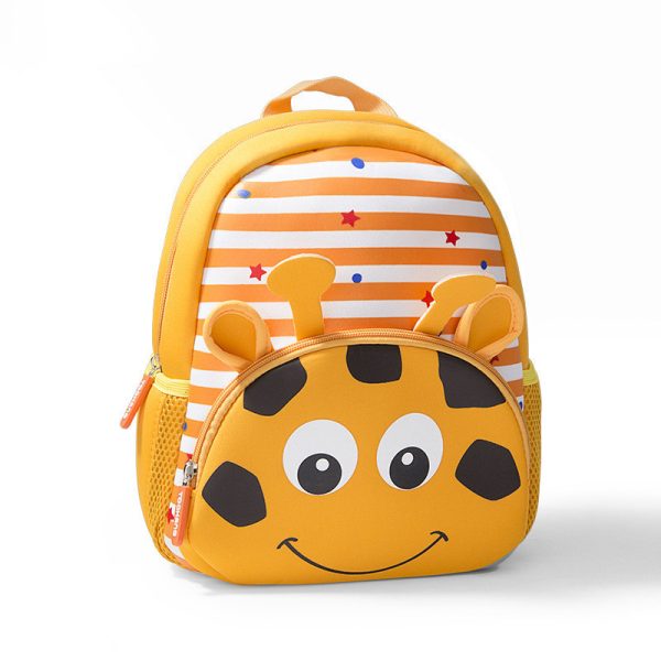 Children's School Bag Kindergarten School Bag Neoprene Cartoon Backpack - Image 4