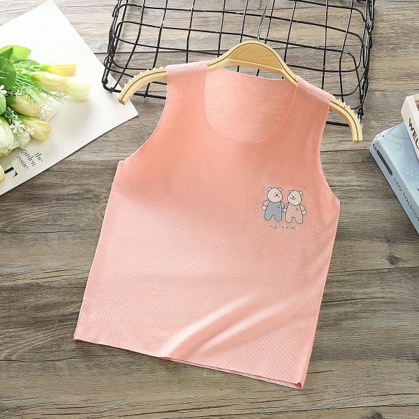 Modal Children's Vest Boneless Camisole Bottoming Shirt - Image 4