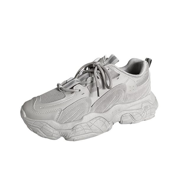 Mesh Sneakers, Low-Top Casual Daddy Shoes, Breathable - Image 3
