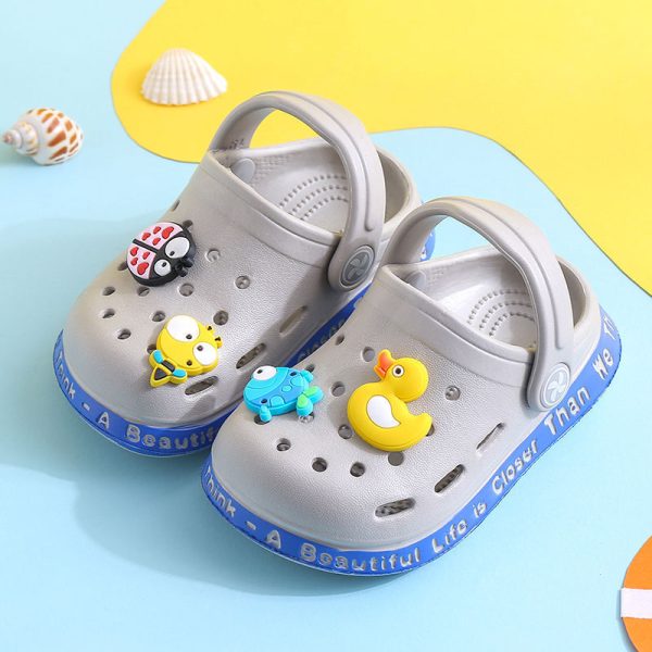 Kids Slippers for Boys Girls Cartoon Shoes Summer Toddler - Image 5