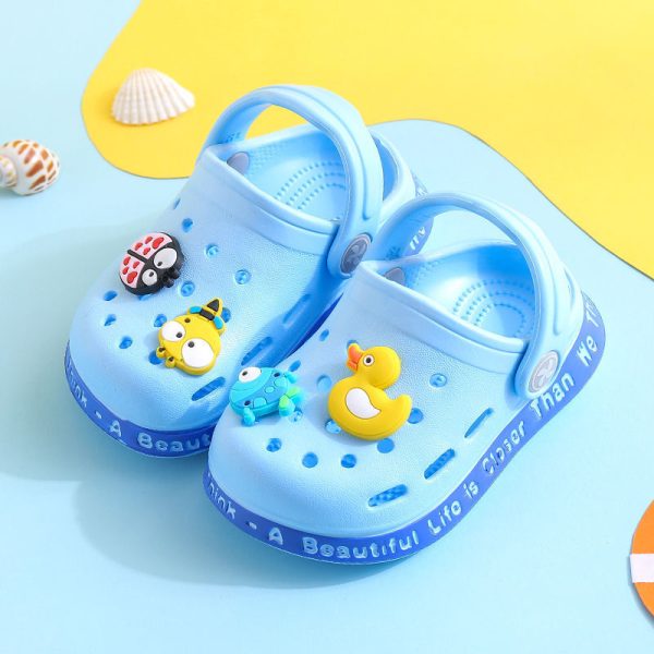 Kids Slippers for Boys Girls Cartoon Shoes Summer Toddler - Image 3